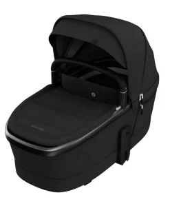 Maxi-Cosi Fame Pushchair & Carrycot - Black with Black Wheels