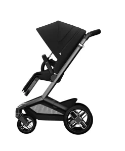 Maxi-Cosi Fame Pushchair & Carrycot - Black with Black Wheels