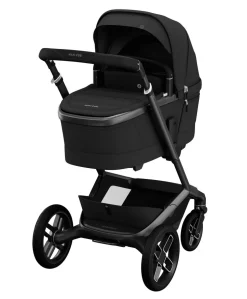 Maxi-Cosi Fame Pushchair & Carrycot - Black with Black Wheels