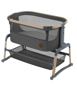Maxi-Cosi Iora Air Bedside Crib - Beyond Graphite