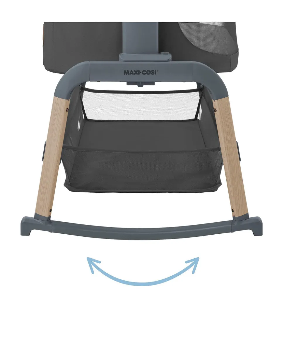 Maxi-Cosi Iora Air Bedside Crib - Beyond Graphite