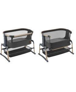 Maxi-Cosi Iora Air Bedside Crib - Beyond Graphite