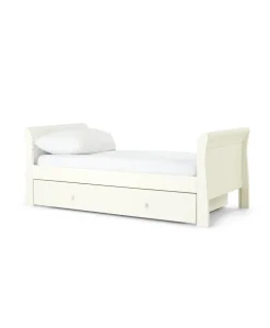 Mia 2 Piece Cotbed Set with Dresser Changer - White