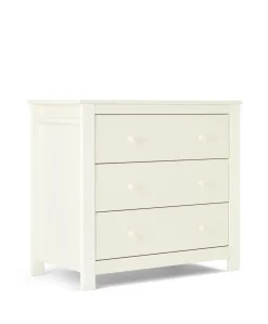 Mia 2 Piece Cotbed Set with Dresser Changer - White