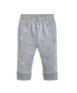 Micro Dino Print Pyjamas – Blue