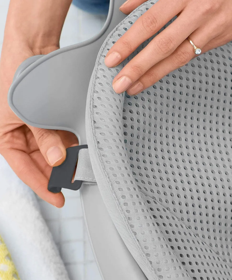 Moby 3 Stage Baby Bath - Grey
