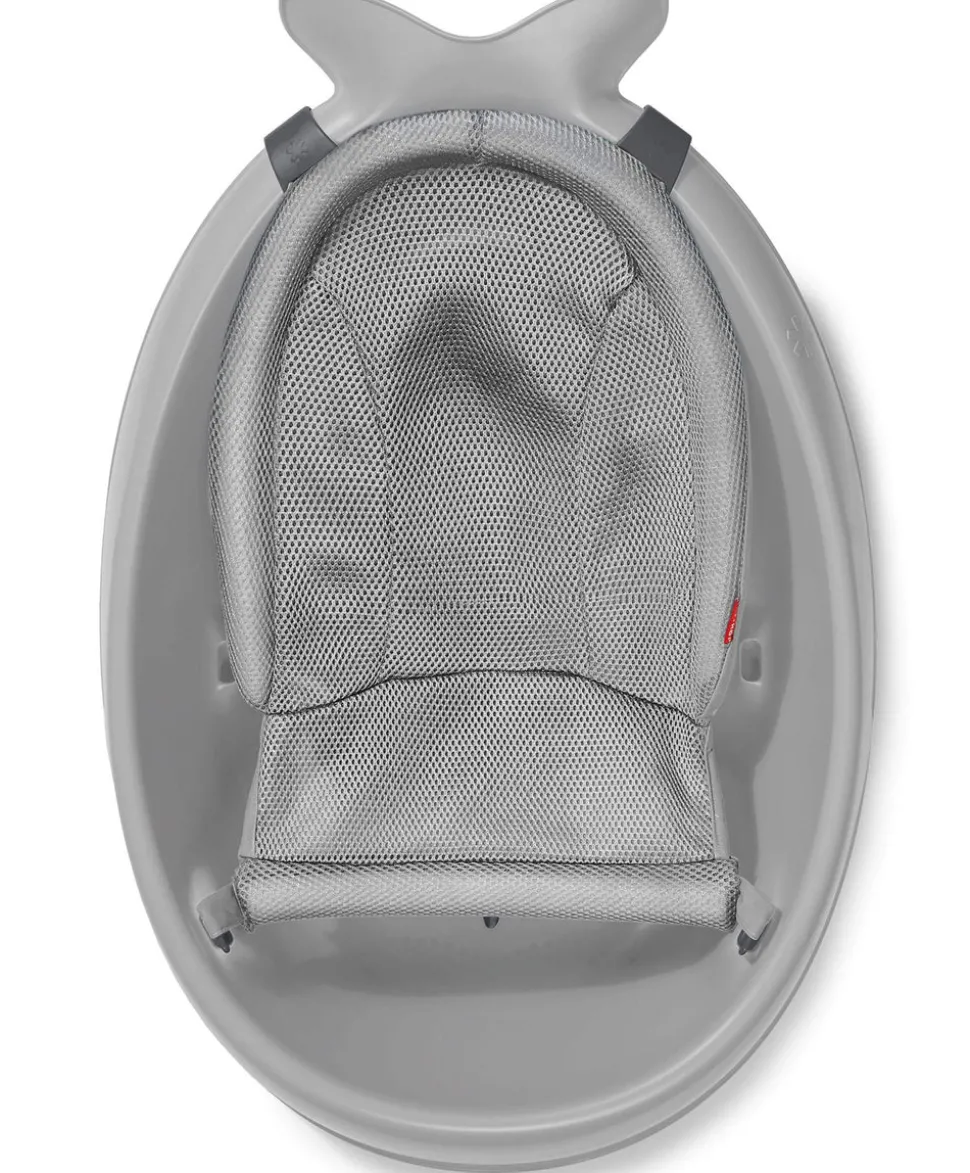 Moby 3 Stage Baby Bath - Grey
