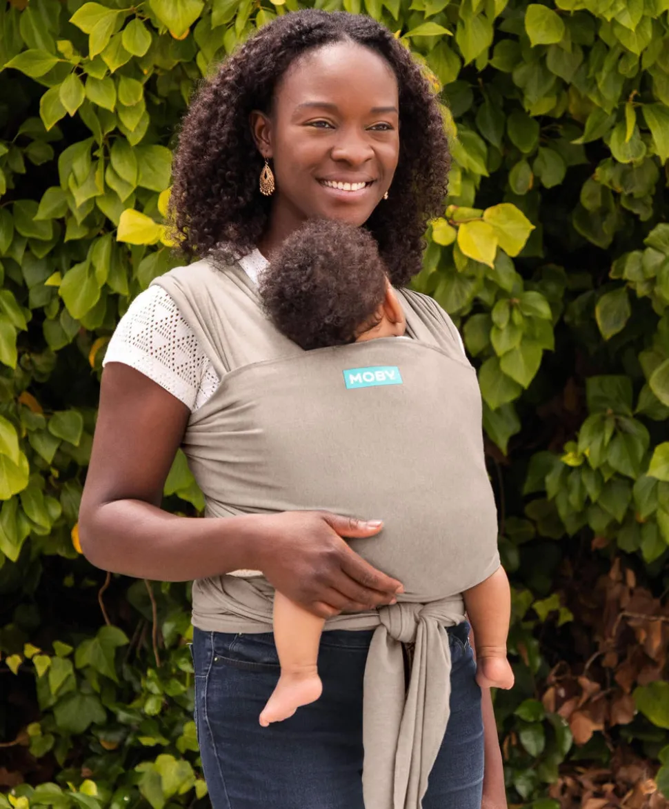 Moby Elements Wrap Baby Carrier - Taupe
