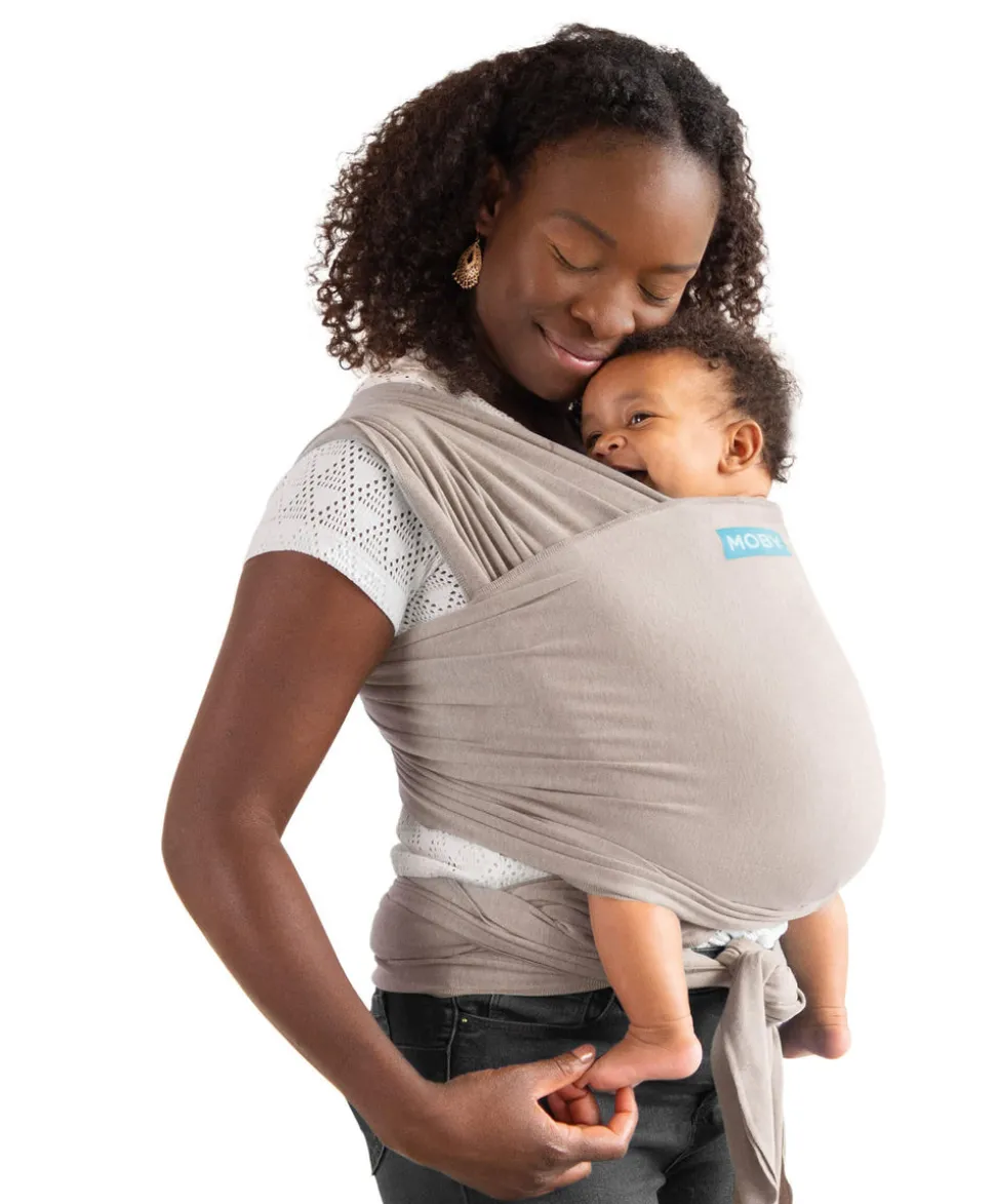 Moby Elements Wrap Baby Carrier - Taupe