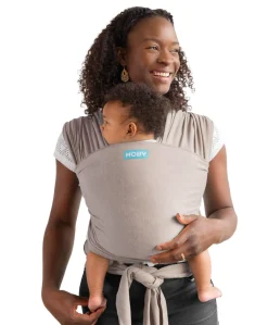 Moby Elements Wrap Baby Carrier - Taupe