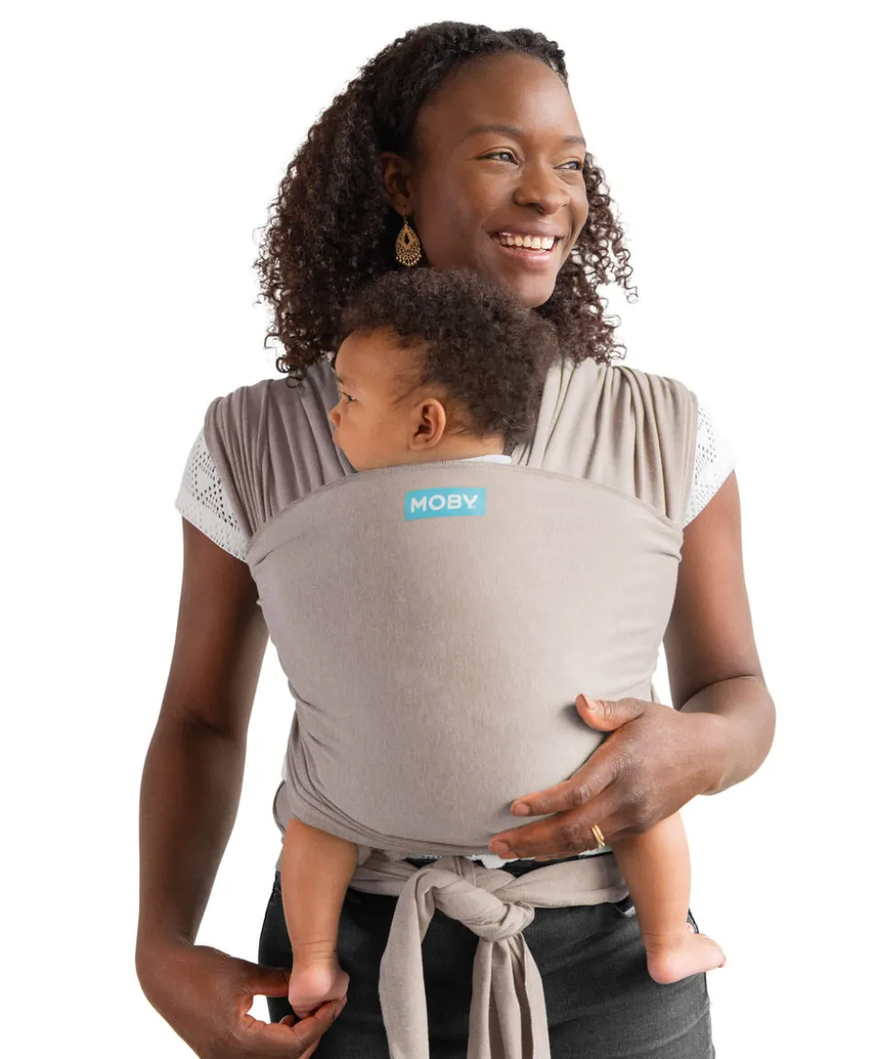 Moby Elements Wrap Baby Carrier - Taupe