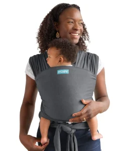Moby Elements Wrap Baby Carrier - Asphalt