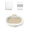 Moses Basket & Fitted Sheet Bundle (3 piece) - Seedling