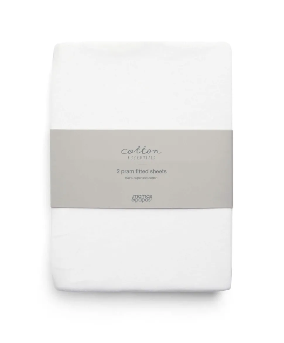 Moses Basket & Fitted Sheet Bundle (3 piece) - Seedling