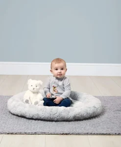 My First Playmat & Gym - Grey/Cream