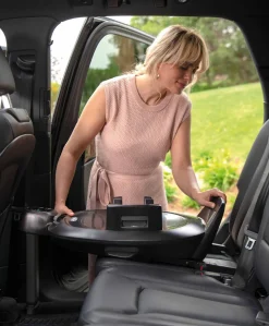 Nuna Base Next Rotating ISOFIX Base - Caviar