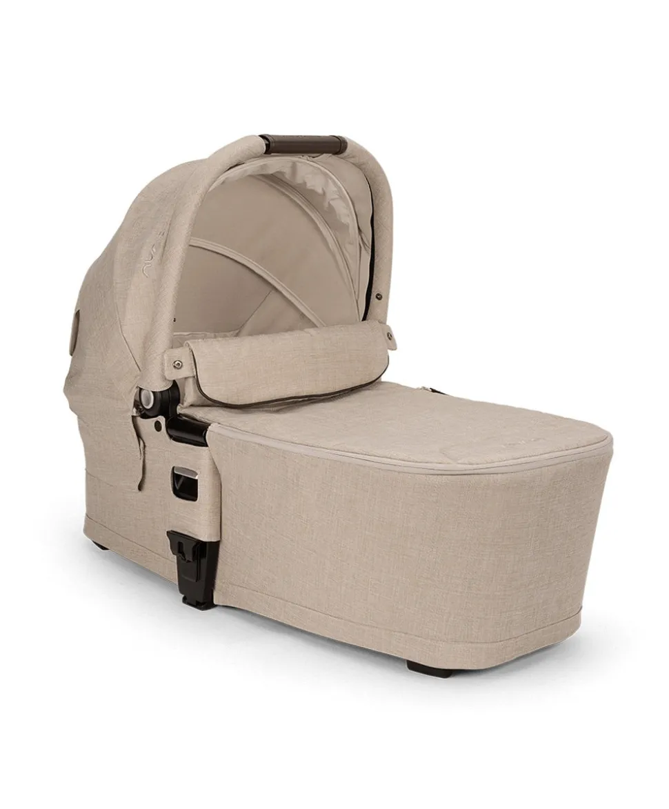 Nuna Mixx Next Pushchair 5 Piece Travel Bundle with PIPA Next Car Seat & Base - Biscotti
