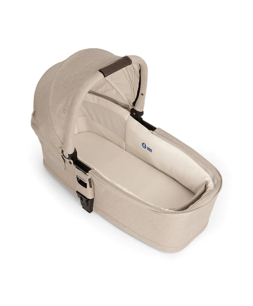 Nuna Mixx Next Pushchair 5 Piece Travel Bundle with PIPA Next Car Seat & Base - Biscotti