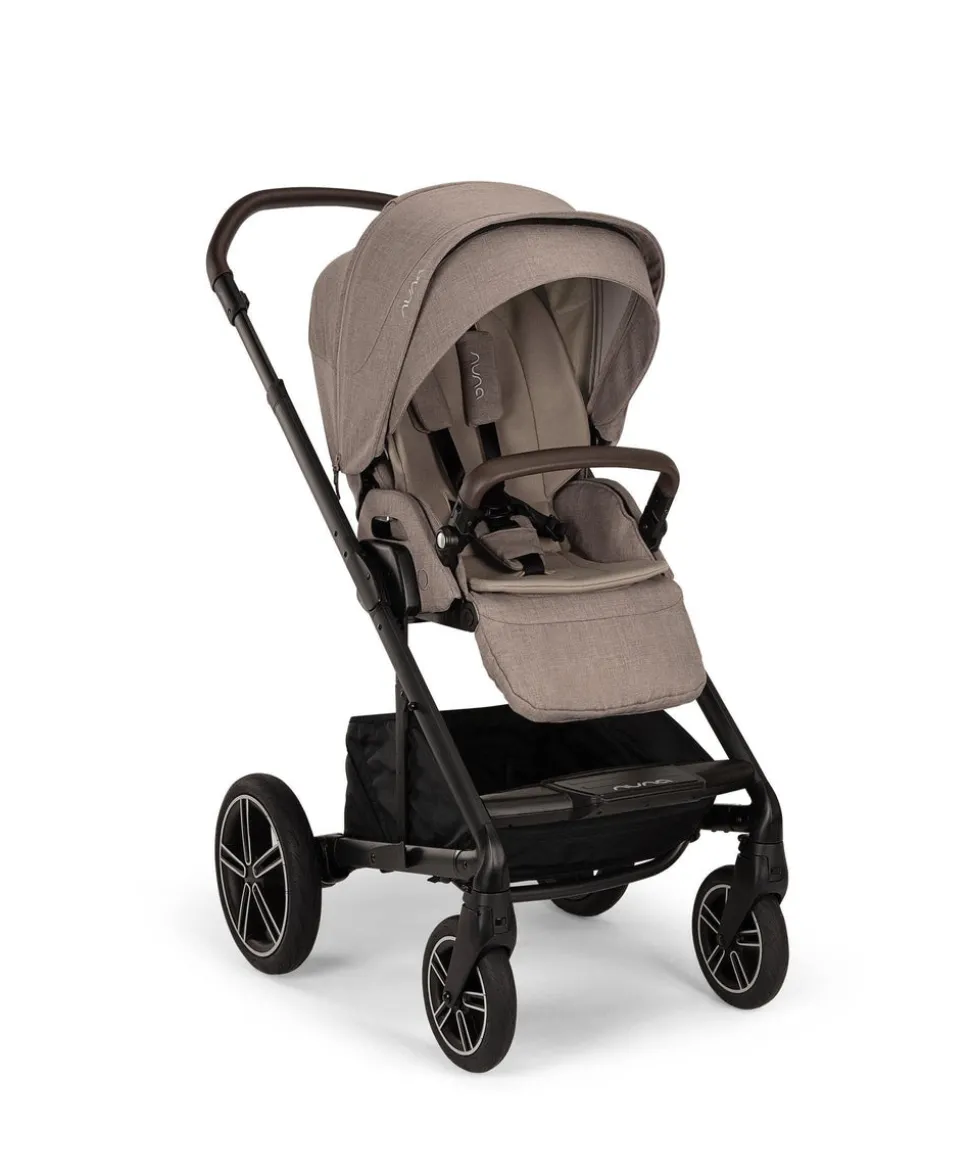 Nuna Mixx Next Pushchair 5 Piece Travel Bundle with PIPA Next Car Seat & Base - Cedar