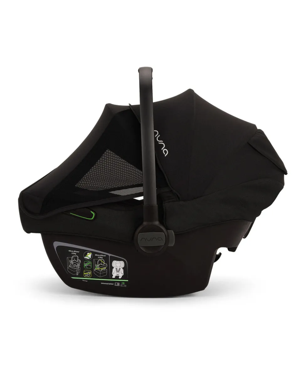 Nuna Mixx Next Pushchair 5 Piece Travel Bundle with PIPA Next Car Seat & Base - Cedar