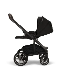 Nuna Mixx Next Pushchair 4 Piece Travel Bundle with TODL Next Car Seat & Base - Caviar