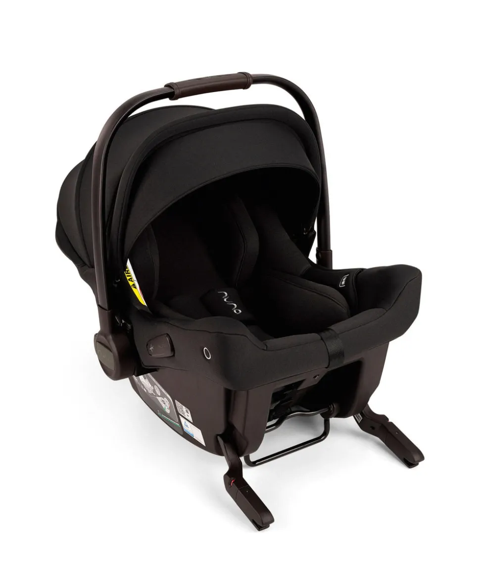 Nuna MIXX Next Urbn Bundle with PIPA Urbn Car Seat - Biscotti