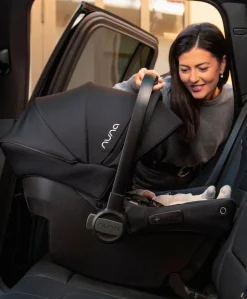 Nuna MIXX Next Urbn Bundle with PIPA Urbn Car Seat - Biscotti
