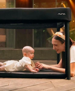 Nuna PAAL Travel Cot – Caviar