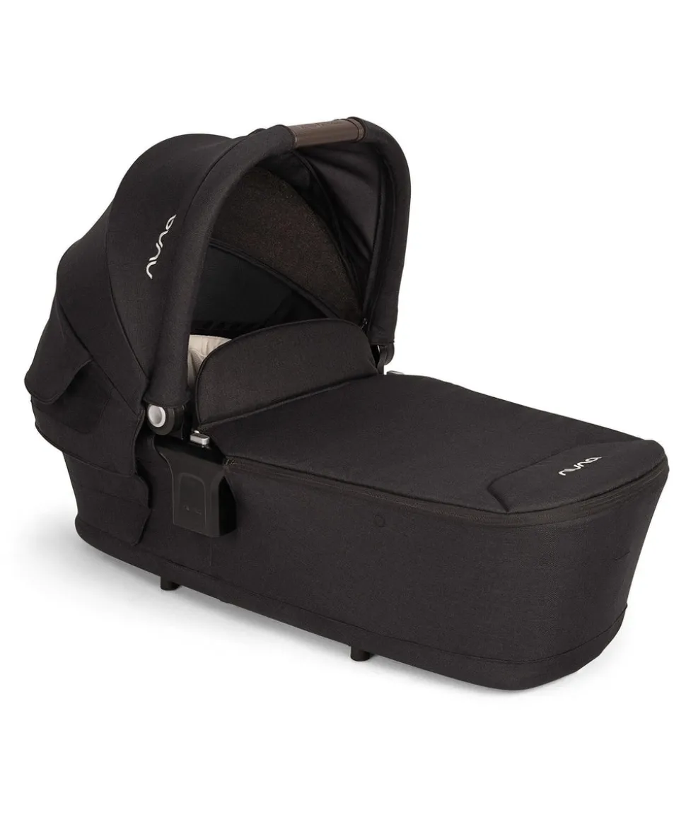 Nuna SWIV Pushchair Bundle with ARRA Flex Car Seat & BASE Curv Base - Caviar