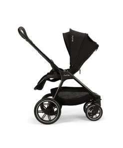 Nuna TRIV lx Pushchair with LYTL lx Carrycot, Footmuff & Gloves Bundle - Caviar