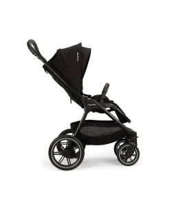 Nuna TRIV lx Pushchair with LYTL lx Carrycot, Footmuff & Gloves Bundle - Caviar