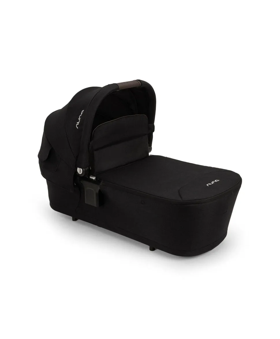 Nuna TRIV lx Pushchair with LYTL lx Carrycot, Footmuff & Gloves Bundle - Caviar