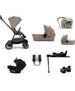 Nuna Triv Next Pushchair Bundle with PIPA Next Car Seat & Base - Cedar