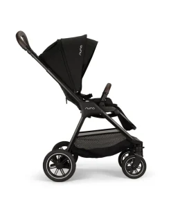 Nuna Triv Next Pushchair 4 Piece Travel Bundle with TODL Next Car Seat & Base - Caviar