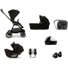 Nuna TRIV Next Urbn Pushchair Bundle with PIPA Urbn Car Seat & LYTL Carrycot (7 Pieces) - Caviar