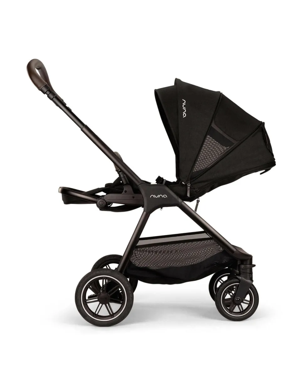 Nuna TRIV Next Urbn Pushchair Bundle with PIPA Urbn Car Seat & LYTL Carrycot (7 Pieces) - Caviar