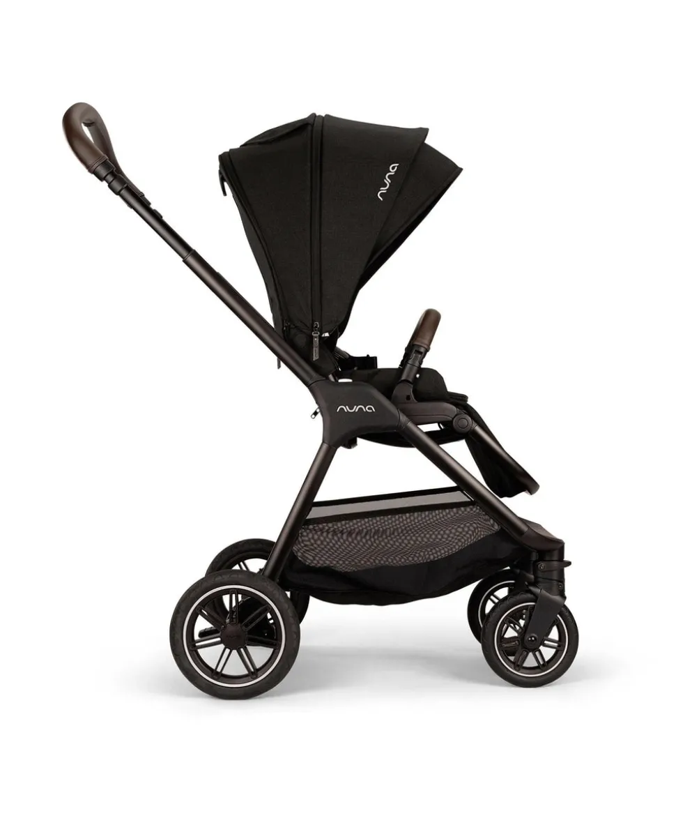 Nuna TRIV Next Urbn Pushchair Bundle with PIPA Urbn Car Seat & LYTL Carrycot (7 Pieces) - Caviar