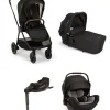 Nuna TRIV NEXT With Arra Flex Car Seat & Base - Caviar