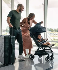 Nuna TRVL Pushchair with Travel Bag & Raincover - Caviar