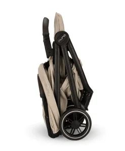 Nuna TRVL Pushchair with Travel Bag & Rain Cover - Biscotti