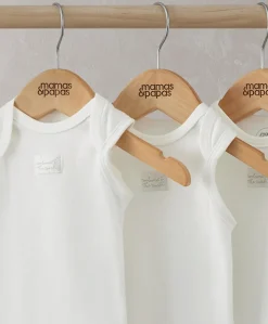 Organic Sleeveless Bodysuits (5 Pack) - White