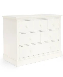Oxford 3 Drawer Dresser & Baby Changing Unit - White