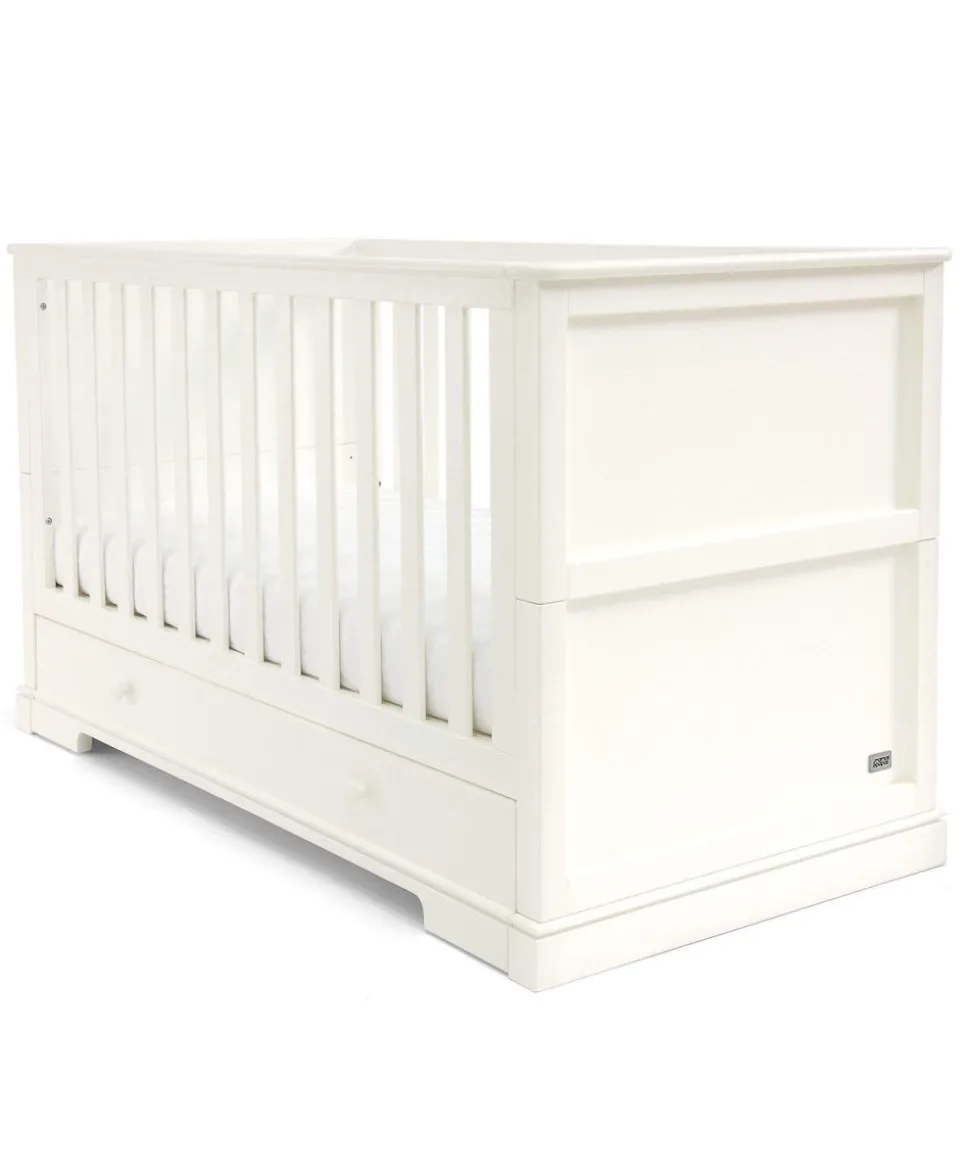 Oxford 3 Piece Cotbed Range with Dresser Changer & Wardrobe - White