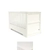 Oxford Cotbed & Essential Airflow Pocket Spring Mattress Bunlde - White