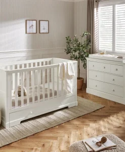Oxford Cotbed - White