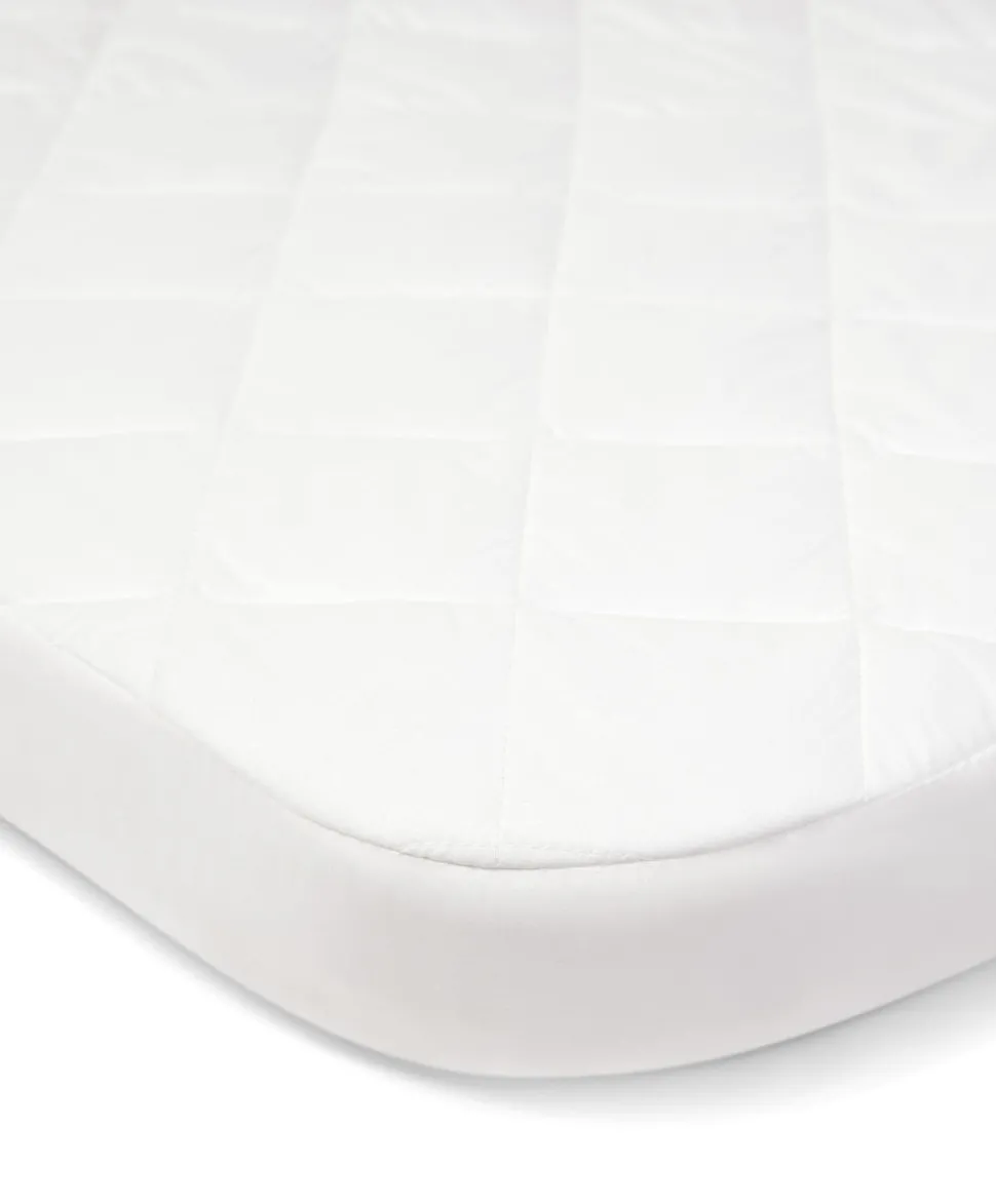 Oxford Nursery Bundle with Lua Bedside Crib (6 Piece) – White
