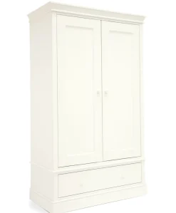 Oxford Nursery Bundle with Lua Bedside Crib (6 Piece) – White