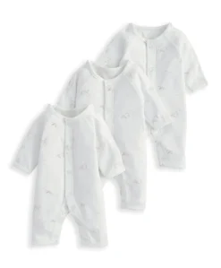 Premature Romper (Pack of 3) - Stork Print
