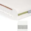 Premium Dual Core+ Cotbed Mattress & Fitted Sheets (2 Pack) - White