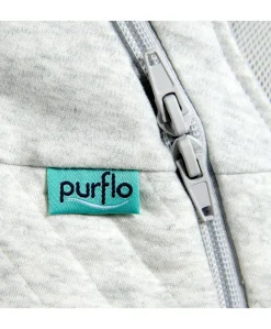 Purflo Cuddle to Sleep Bag 3-12 Months (2.5 Tog) - Grey